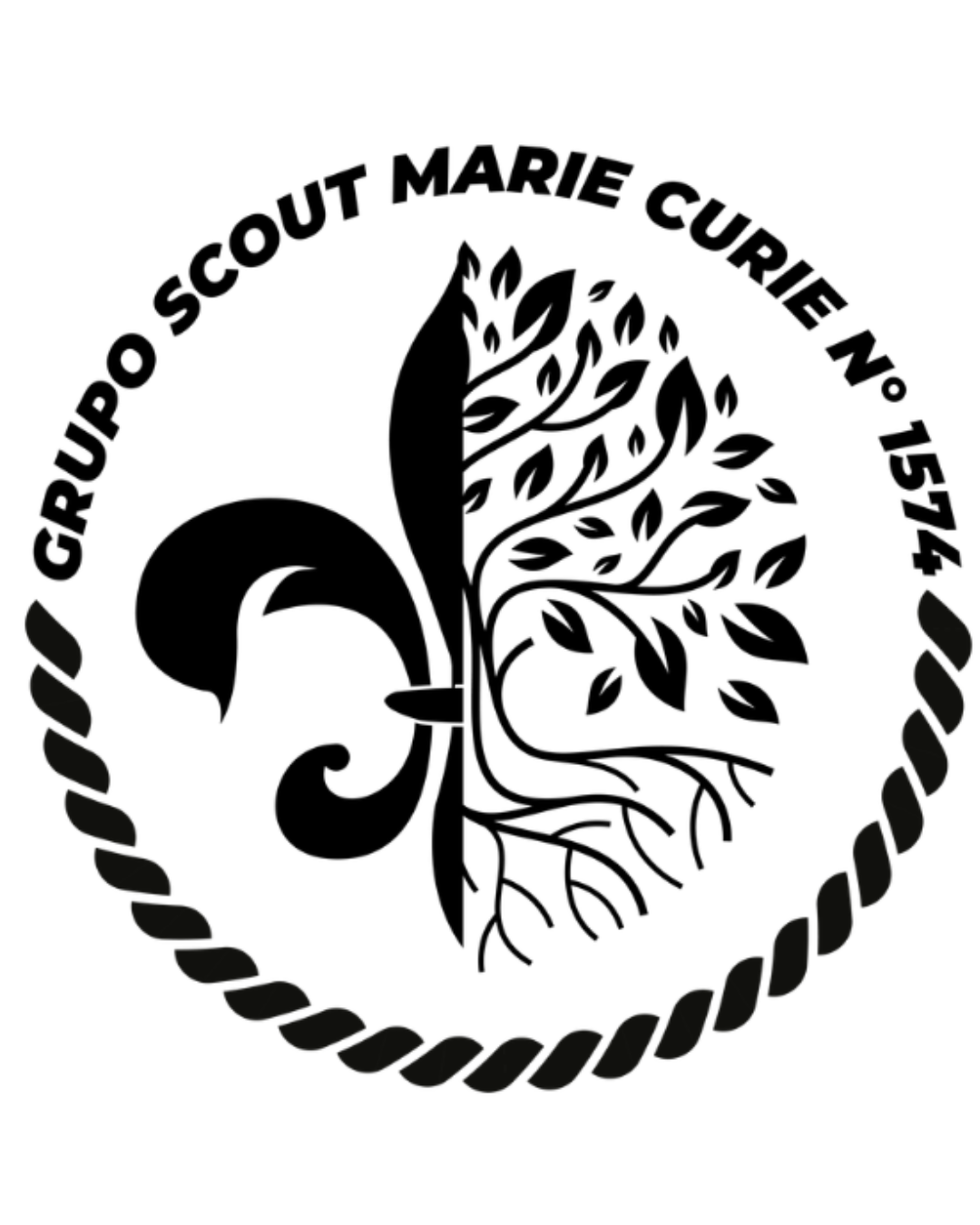 Logo del Grupo Scout Marie Curie